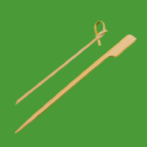 Pinchos de bamboo